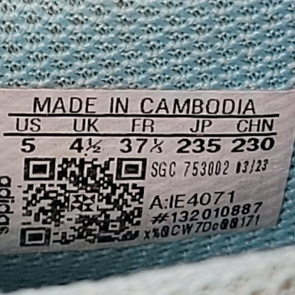 Adidas X Crazyfast MESSI.4 Men's Silver Blue Cleats IE4071 US Size 5 - Picture 8 of 8